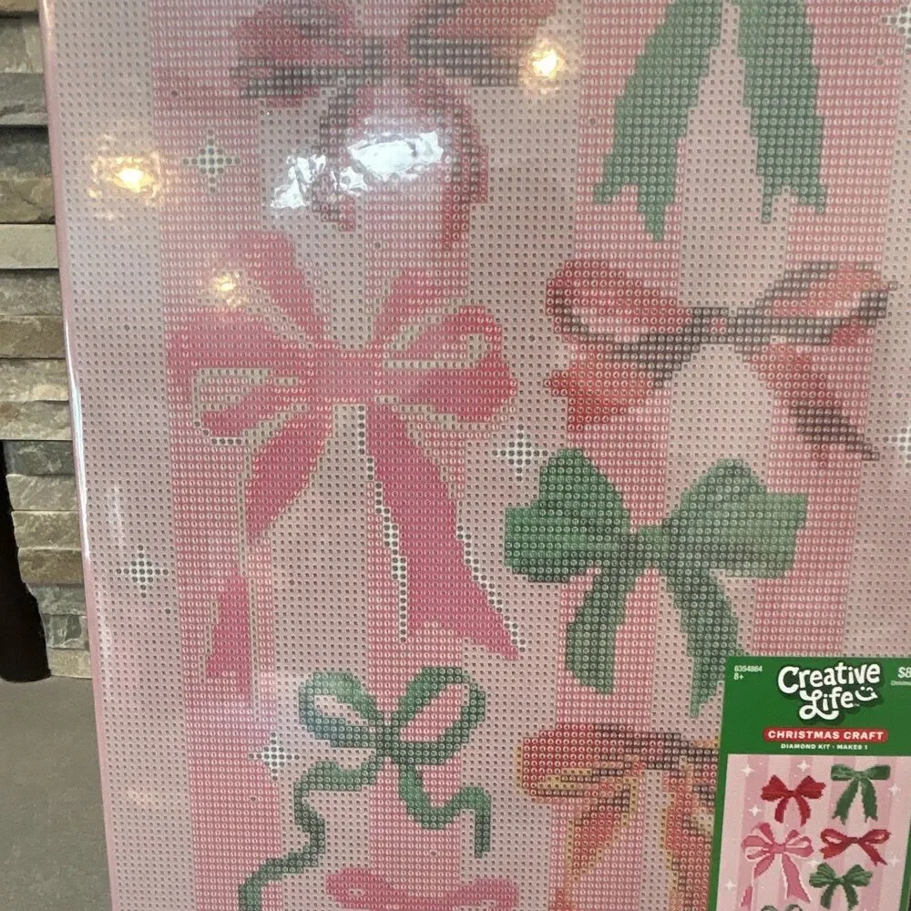 Hobby Lobby Set of 3 Popular Christmas Diamond Painting Kit Canvas